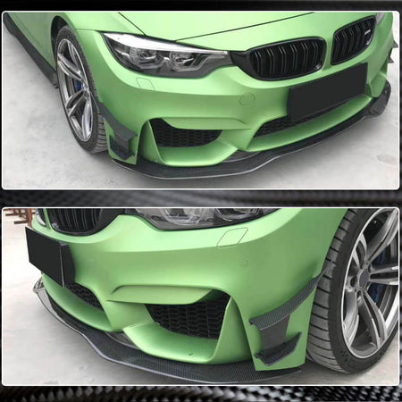 BMW F80 M3 F82 F83 M4 2014-2020 Front Bumper Vents Carbon Fiber-Ahacarbon