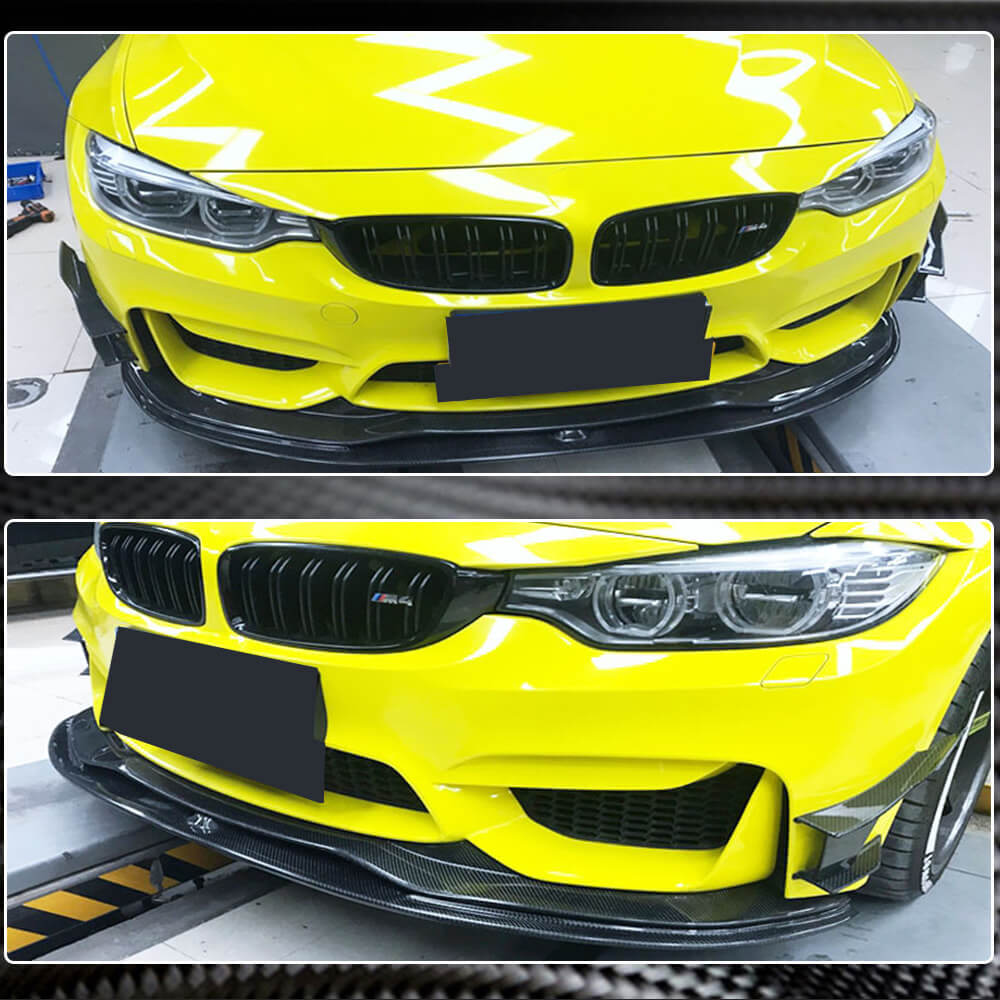 BMW F80 M3 F82 F83 M4 2014-2020 Front Bumper Vents Carbon Fiber-Ahacarbon
