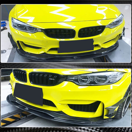 BMW F80 M3 F82 F83 M4 2014-2020 Front Bumper Vents Carbon Fiber-Ahacarbon