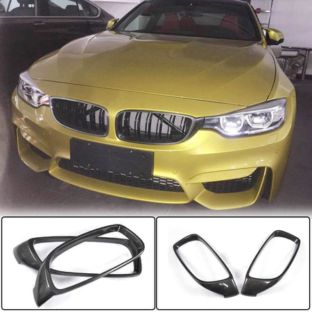 BMW F80 M3 F82 F83 M4 2014-2020 Front Grille Carbon Fiber-Ahacarbon