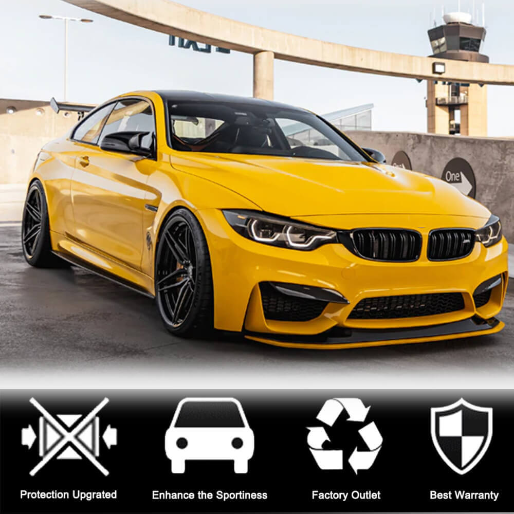 BMW F80 M3 F82 F83 M4 F87 M2C 2014-2020 Mirror Covers Pair Replacement Dry Carbon Fiber-Ahacarbon