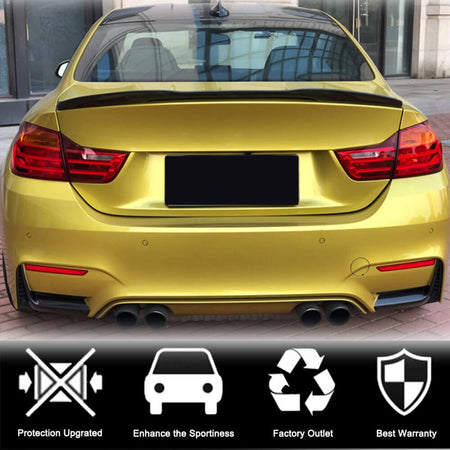 BMW F80 M3 F82 F83 M4 2014-2020 Rear Bumper Splitters DRY Carbon Fiber/FRP-Ahacarbon