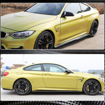 BMW F82 F83 M4 2015-2019 Side Skirts Carbon Fiber/FRP-Ahacarbon