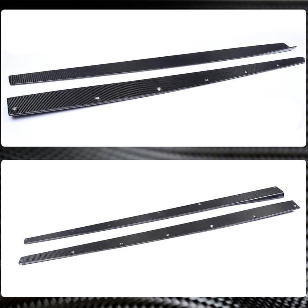 BMW F82 F83 M4 2015-2019 Side Skirts Carbon Fiber-Ahacarbon
