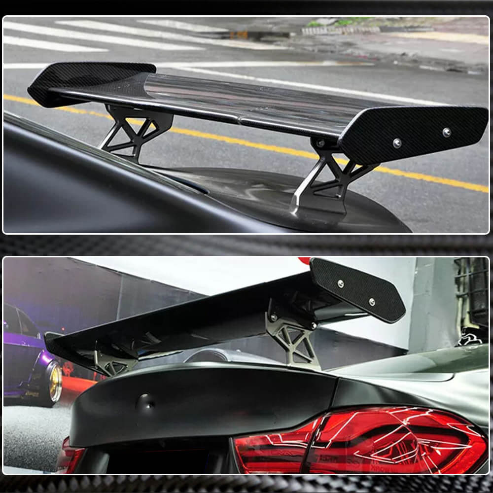 BMW F82 M4 Coupe 2015-2020 Rear Trunk Spoiler Carbon Fiber-Ahacarbon