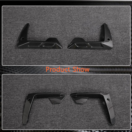 BMW F95 X5M F96 X6M 2020-2023 Front Bumper Vents Dry Carbon Fiber-Ahacarbon