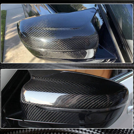 BMW G20 G22/G23 G30 G32 GT G11 G14/G15/G16 Mirror Covers Replacement LHD Dry Carbon Fiber-Ahacarbon