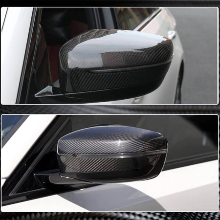 BMW G20 G22/G23 G30 G32 GT G11 G14/G15/G16 Mirror Covers LHD Replacement Style Dry Carbon Fiber-Ahacarbon