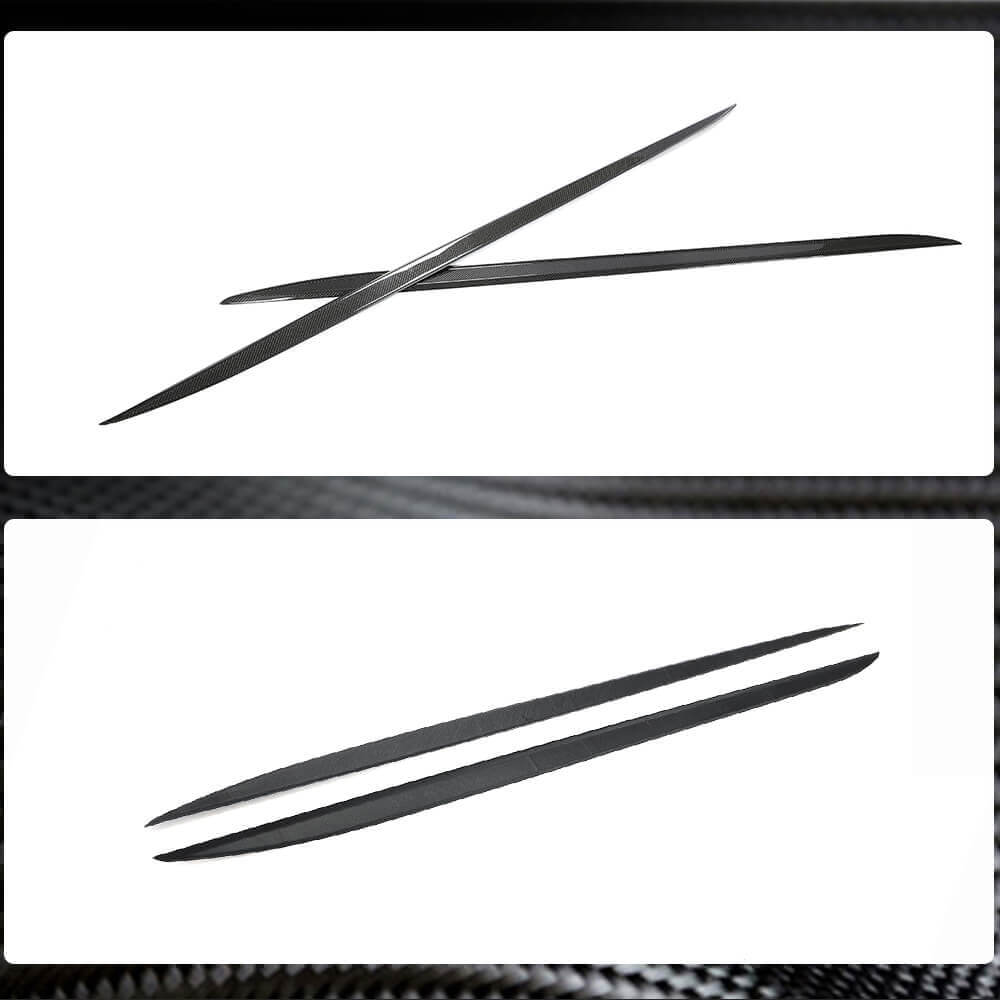 BMW 4 Series G22 G23 M Sport 2020-2022 Side Skirts Carbon Fiber-Ahacarbon