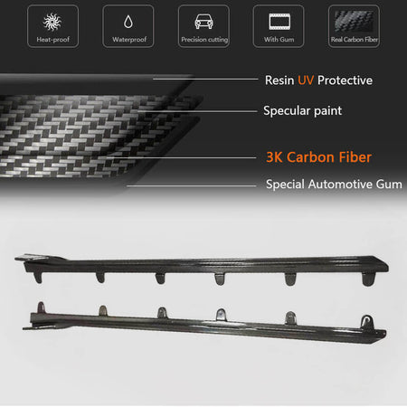 BMW G22 G23 420i 430i M Sport M440i 2020UP Side Skirts Carbon Fiber-Ahacarbon