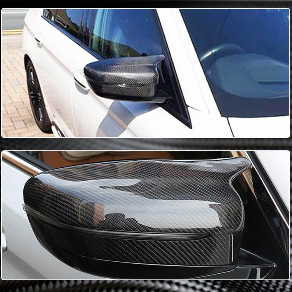 BMW G30 G38 G11 G12 Mirror Covers LHD Pair Replacement Carbon Fiber-Ahacarbon