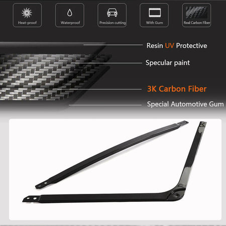 BMW G80 M3 G82 G83 M4 2021-2023 Engine Strut Brace Bracket Dry Carbon Fiber-Ahacarbon