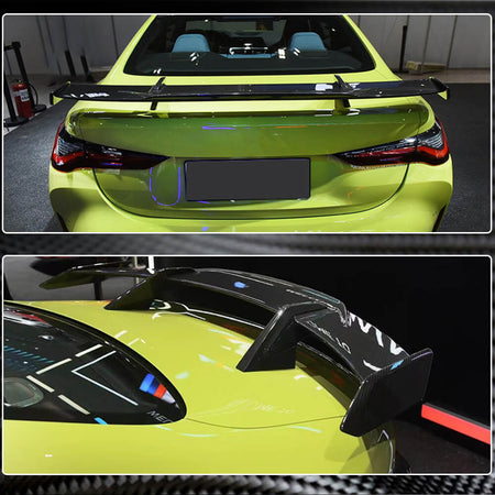 BMW 3 Series 4 Series G80 M3 G82 G83 M4 Rear Trunk Spoiler Dry Carbon Fiber-Ahacarbon