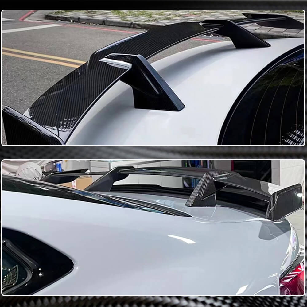 BMW 3 Series 4 Series G80 M3 G82 G83 M4 Rear Trunk Spoiler Dry Carbon Fiber-Ahacarbon