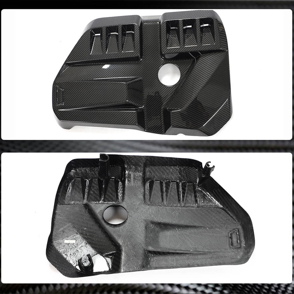 BMW G80 M3 G82 G83 M4 2021+ Engine Bay Cover Dry Carbon Fiber-Ahacarbon