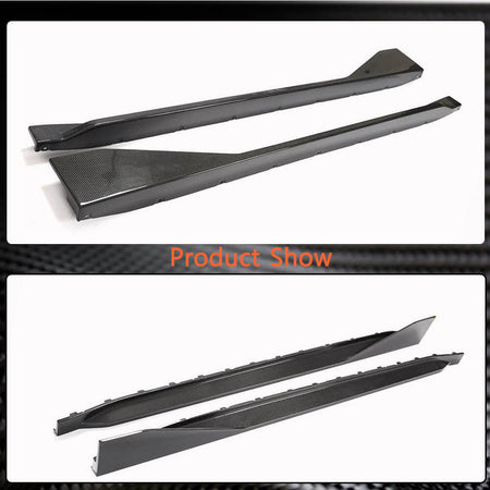 BMW 4 Series G82 G83 M4 Coupe Convertible 2021UP Side Skirts Carbon Fiber-Ahacarbon