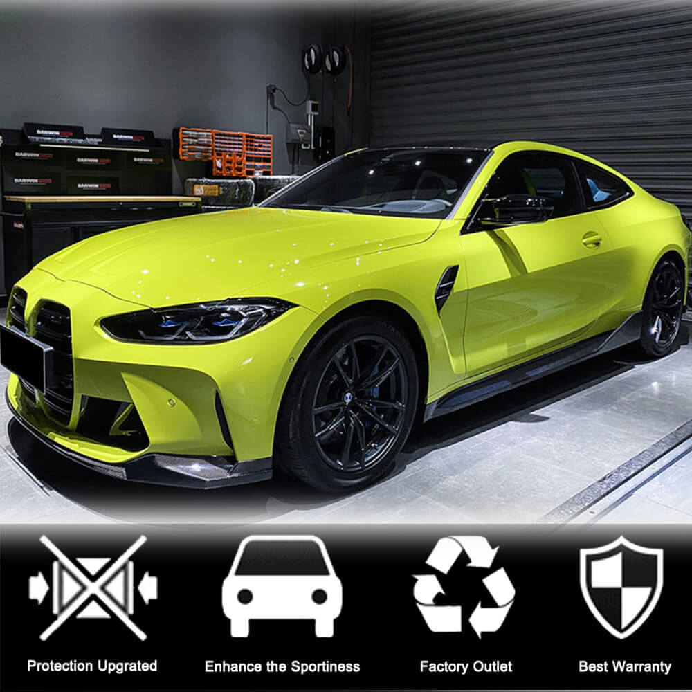 BMW G82 G83 M4 2021+ Side Skirts Wet/Dry Carbon Fiber-Ahacarbon