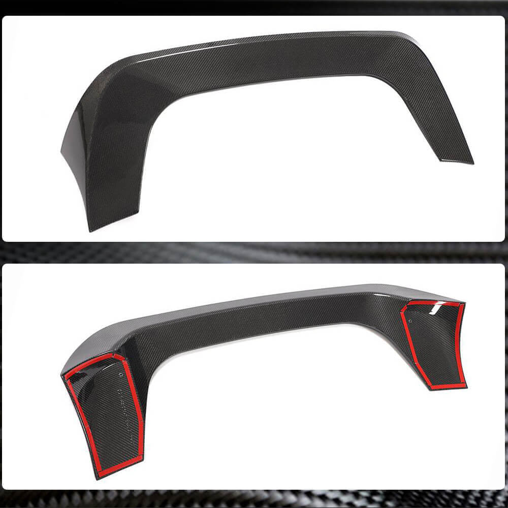 BMW I3 I01 Hatchback 2014-2020 Rear Roof Spoiler Carbon Fiber/FRP-Ahacarbon