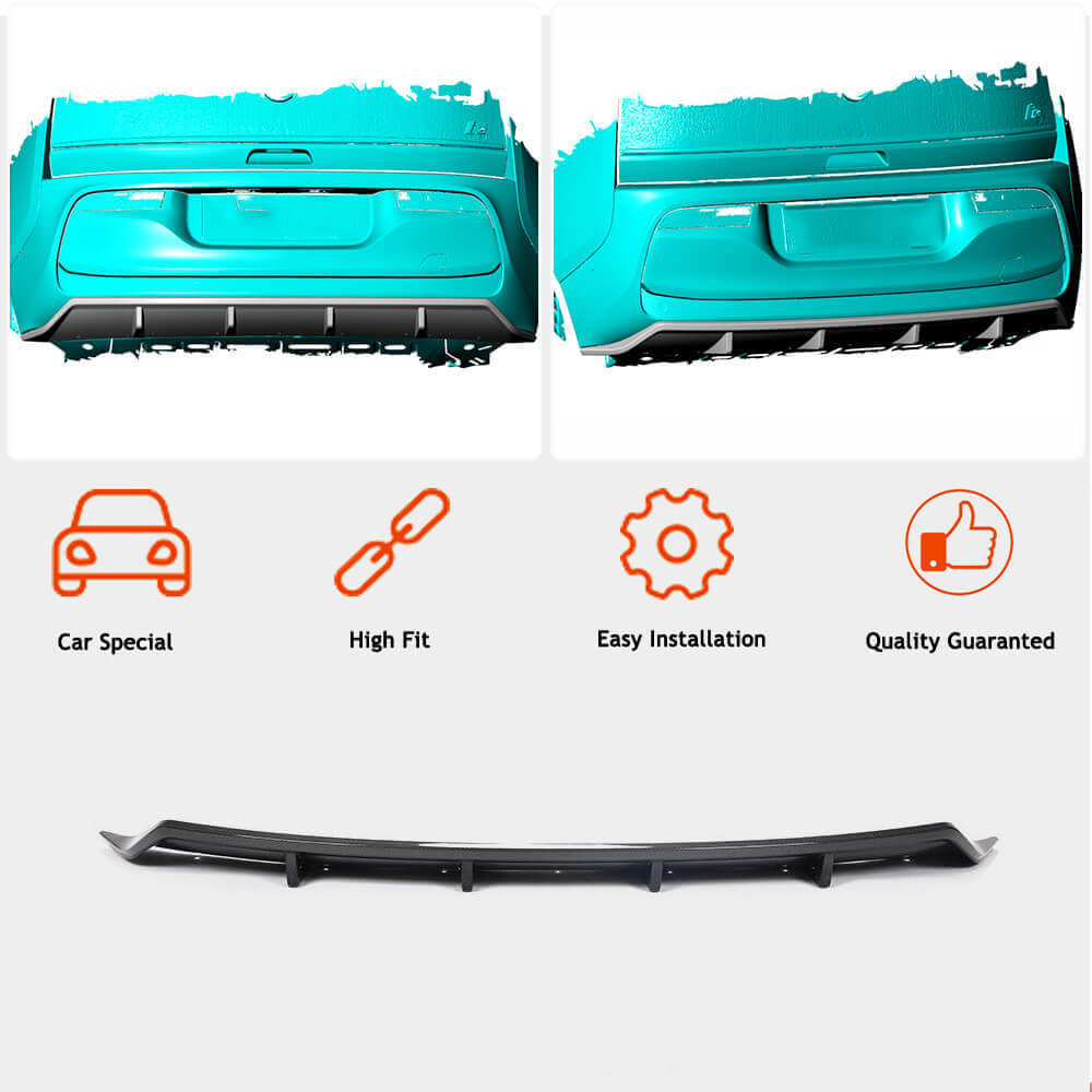 BMW I3 I01 2018-2020 Rear Bumper Diffuser Carbon Fiber/FRP-Ahacarbon