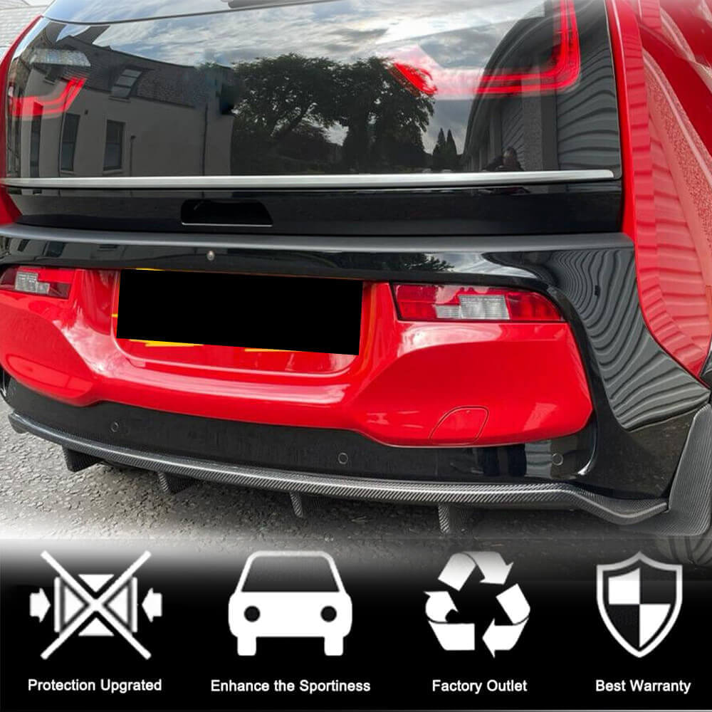 BMW I3 I01 2018-2020 Rear Bumper Diffuser Carbon Fiber/FRP-Ahacarbon