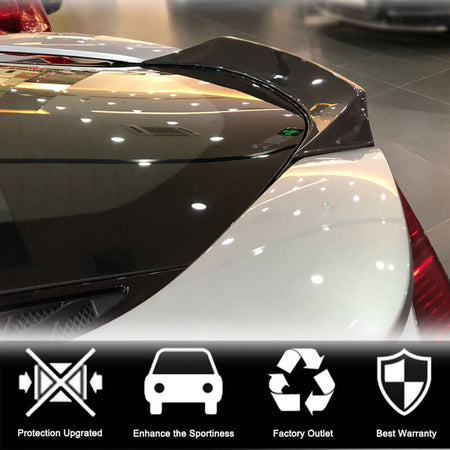 BMW I8 Coupe 2014-2018 Rear Trunk Spoiler Dry Carbon Fiber-Ahacarbon