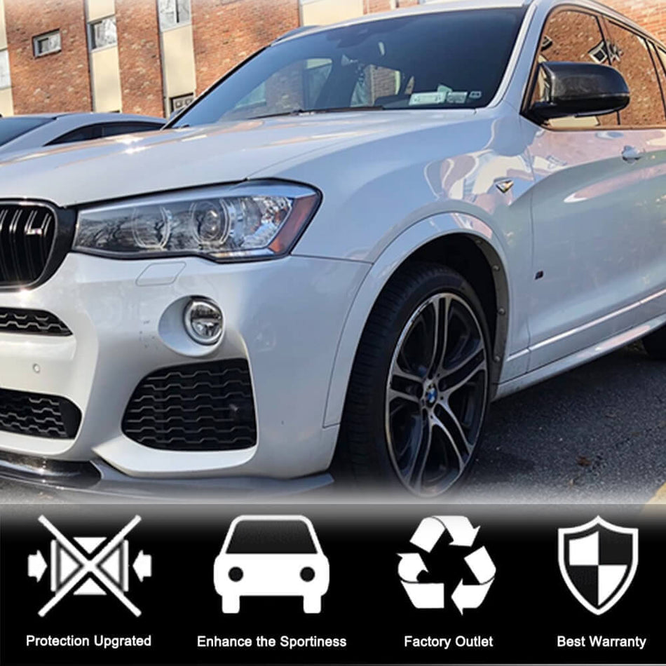BMW X3 F25 X4 F26 X5 F15 X6 F16 Mirror Covers Replacement Style Carbon Fiber-Ahacarbon