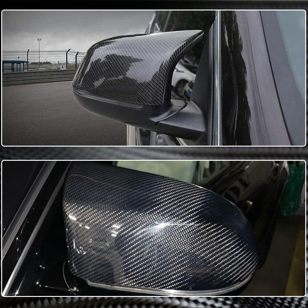 BMW X3 F25 X4 F26 X5 F15 X6 F16 Mirror Covers Replacement Style Carbon Fiber-Ahacarbon