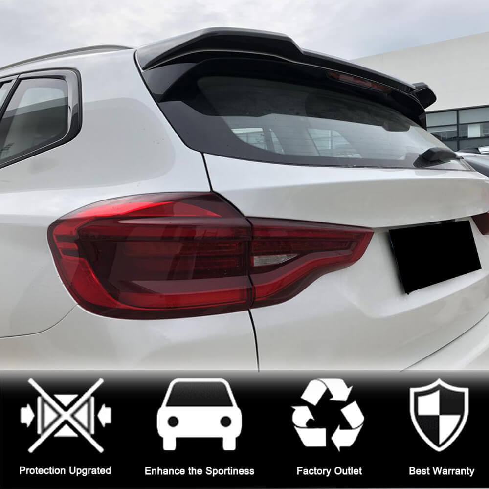 BMW X3 G01 M40i 2018-2020 Rear Roof Spoiler Carbon Fiber/ABS-Ahacarbon
