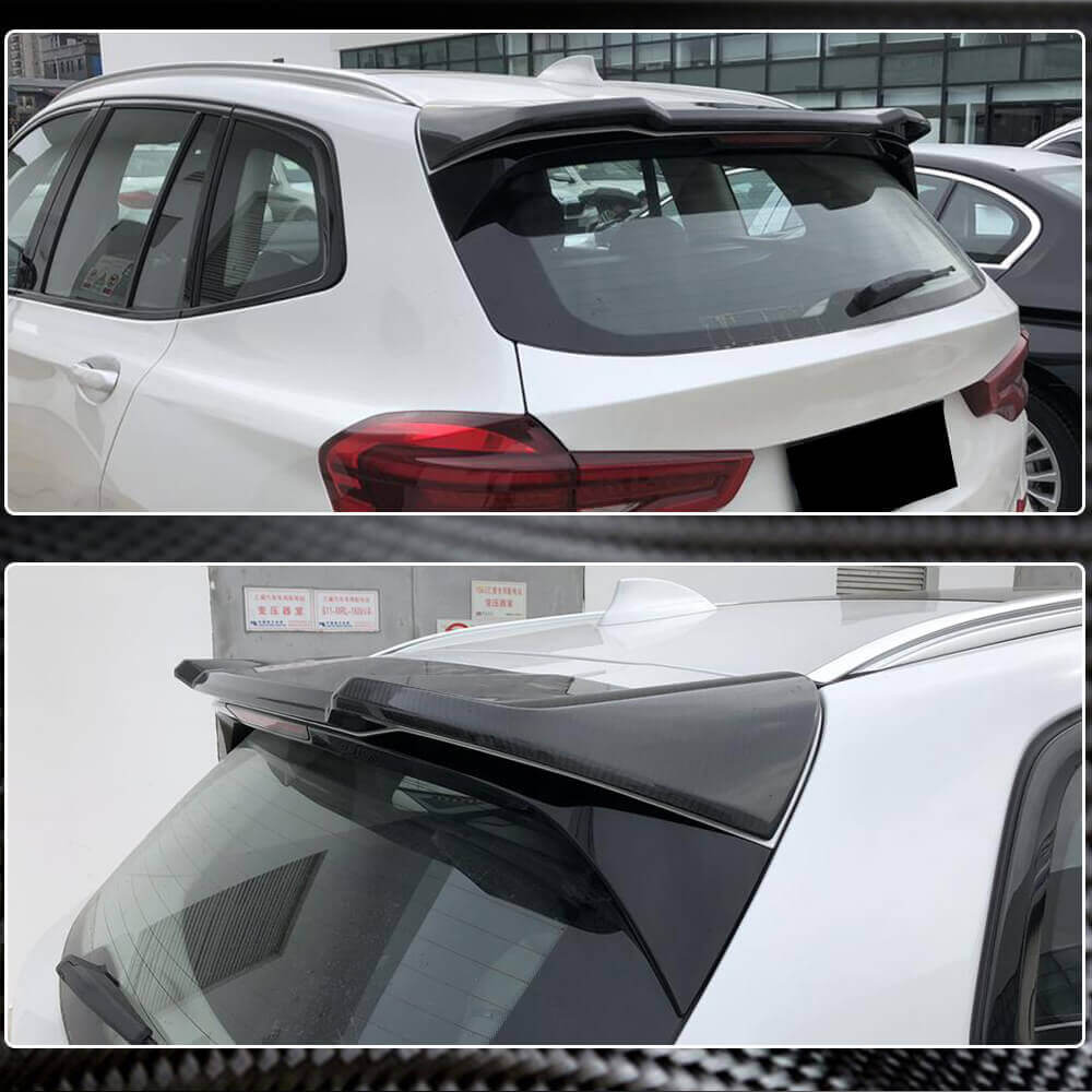 BMW X3 G01 M40i 2018-2020 Rear Roof Spoiler Carbon Fiber/ABS-Ahacarbon