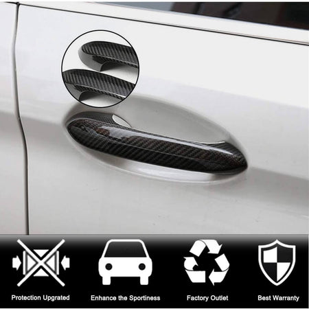BMW X3 G01 X4 G02 X5 G05 G20 G30 G38 GT G32 Door Handle Covers Carbon Fiber-Ahacarbon