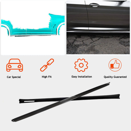 BMW X3 M-Sport X3M F97 X4 M Sport X4M F98 G01 G02 2019-2021 Side Skirts Carbon Fiber-Ahacarbon