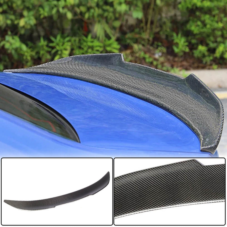 BMW X4 F26 2014-2018 Rear Trunk Spoiler Carbon Fiber-Ahacarbon