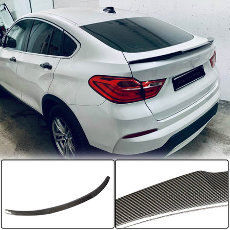 BMW X4 F26 xDrive20i/28i/35i M40i 2014-2018 Rear Trunk Spoiler Carbon Fiber/FRP-Ahacarbon