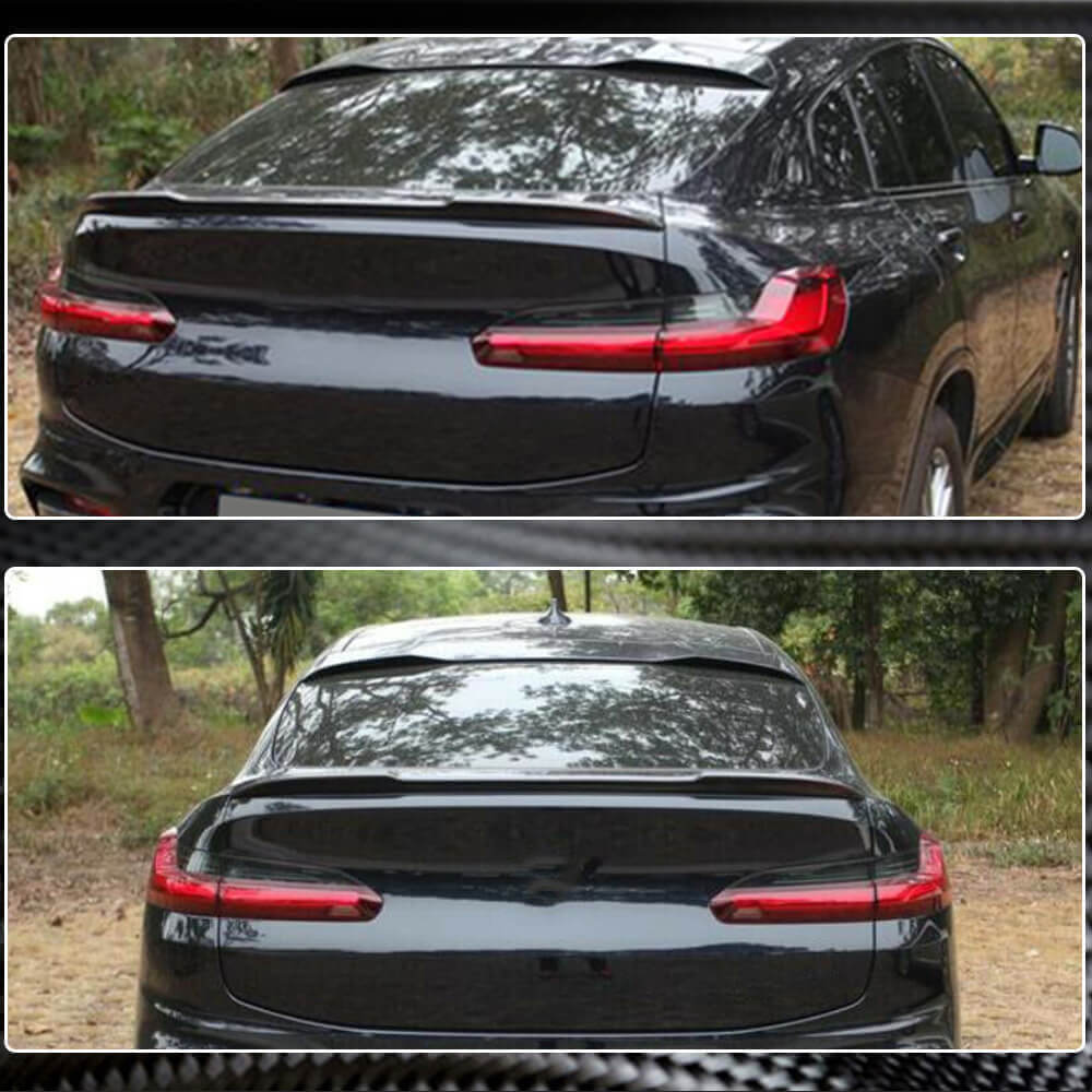 BMW X4 G02 xDrive20i/30i M40i 2019-2023 Rear Trunk Spoiler Carbon Fiber-Ahacarbon