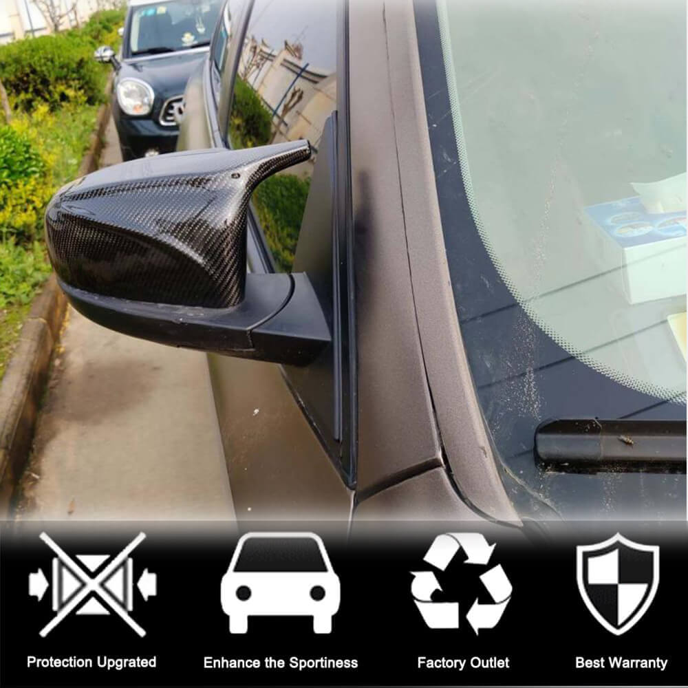 BMW X5 E70 X6 E71 2008-2014 Mirror Covers Carbon Fiber-Ahacarbon