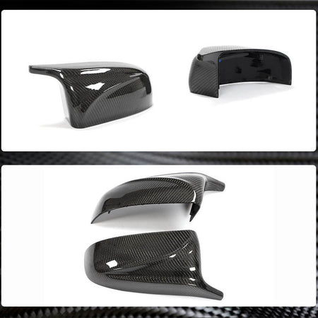 BMW X5 E70 X6 E71 2008-2014 Mirror Covers Carbon Fiber-Ahacarbon
