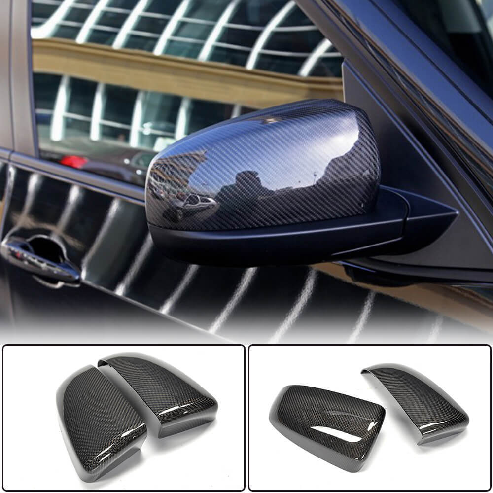 BMW X5 E70 X6 E71 2008-2014 Mirror Covers Carbon Fiber-Ahacarbon