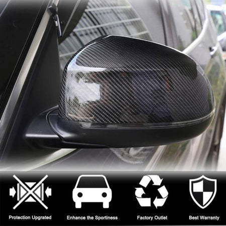 BMW X5 E70 X6 E71 2008-2014 Mirror Covers Carbon Fiber-Ahacarbon