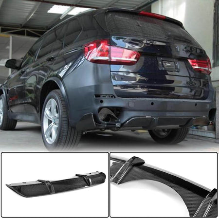 BMW X5 F15 M Sport 2014-2018 Rear Bumper Diffuser Carbon Fiber-Ahacarbon