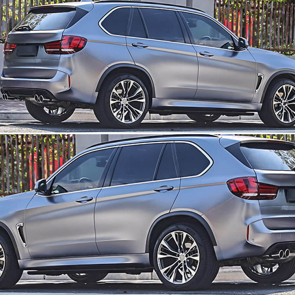BMW X5 F15 SUV 2013-2018 Wheel Arch Fender Flares Black PP-Ahacarbon