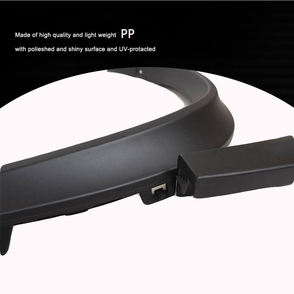 BMW X5 F15 SUV 2013-2018 Wheel Arch Fender Flares Black PP-Ahacarbon