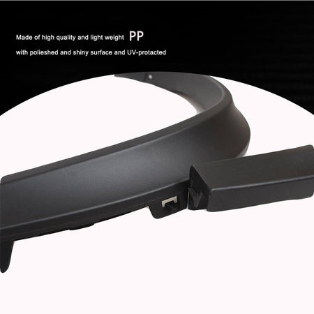 BMW X5 F15 SUV 2013-2018 Wheel Arch Fender Flares Black PP-Ahacarbon