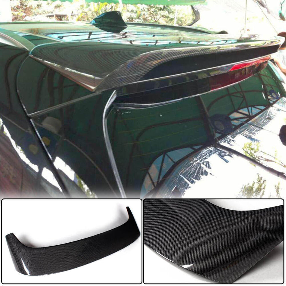 BMW X5 F15 Sport Utility 4-Door 2014-2018 Rear Roof Spoiler Carbon Fiber-Ahacarbon