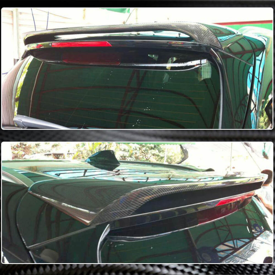 BMW X5 F15 Sport Utility 4-Door 2014-2018 Rear Roof Spoiler Carbon Fiber-Ahacarbon