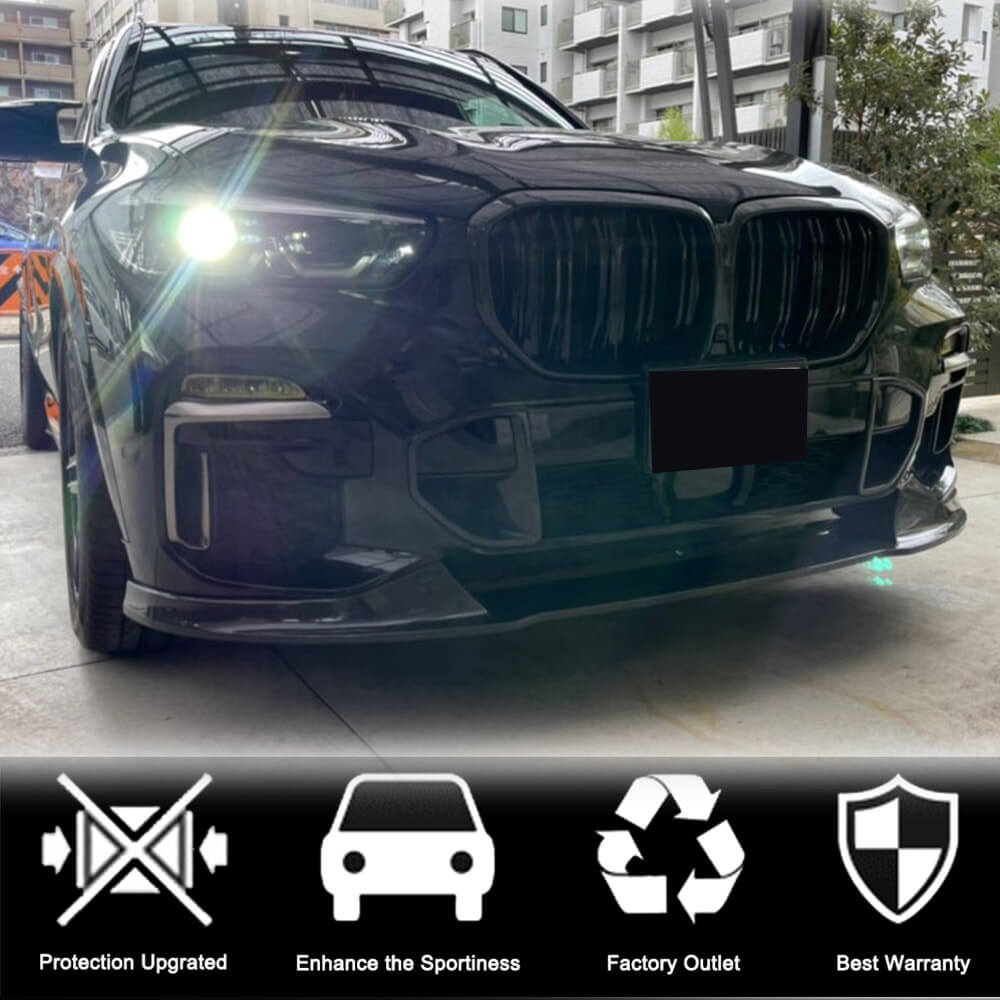 BMW X5 G05 M Sport 2019-2022 Front Bumper Vents Dry Carbon Fiber-Ahacarbon