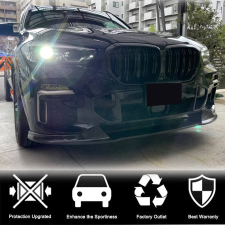 BMW X5 G05 M Sport 2019-2022 Front Bumper Vents Dry Carbon Fiber-Ahacarbon