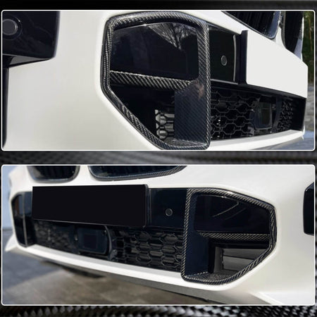 BMW X5 G05 M Sport 2019-2022 Front Bumper Vents Dry Carbon Fiber-Ahacarbon