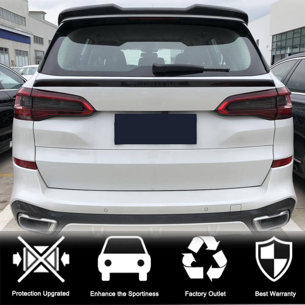 BMW X5 G05 2019-2022 Rear Middle Spoiler Carbon Fiber-Ahacarbon