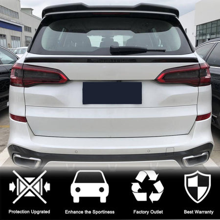 BMW X5 G05 2019-2022 Rear Middle Spoiler Carbon Fiber-Ahacarbon