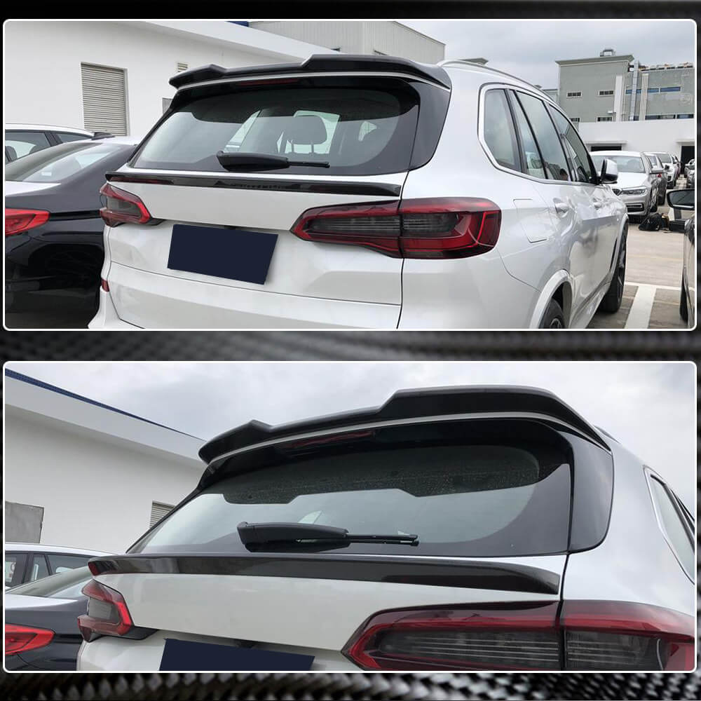 BMW X5 G05 2019-2022 Rear Middle Spoiler Carbon Fiber-Ahacarbon